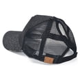 thumbnail image 2 of Gorra de béisbol Minnieouse Algodón Mujer Ajustable Negro, 2 of 6