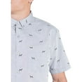 thumbnail image 6 of Visive Mens Big And Tall Short Sleeve Button Shirt, Printed Zebra Shirts, 6 of 7