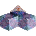 thumbnail image 3 of Juguete sensorial para niños Rompecabezas magnético Kaleidocycle Fidget Toy para adultos para mantener la calma y el regalo geométrico concentrado, patrón de llama + cm Yuarrent FN007886-01, 3 of 6