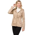thumbnail image 4 of MixMatchy Women's Casual Lightweight Military Safari Anorak Utility Jacket, 4 of 7