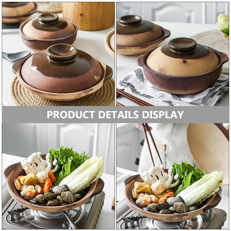 Ceramic casserole clearance pot