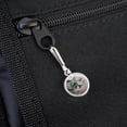 thumbnail image 3 of Pretty Floral Flowers Antiqued Charm Clothes Purse Suitcase Backpack Zipper Pull Aid, 3 of 5