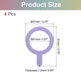 thumbnail image 2 of 4Pack Magnetic Adapter Ring, Leather Magnetic Sticker Ring, Purple, 2 of 7