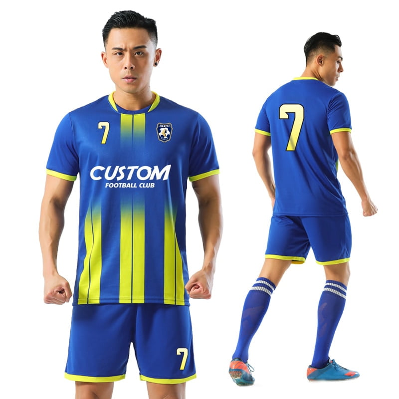 Custom Mens Football Jerseys 100 Polyester Football Shirts Club Team Training Soccer Wear Uniform Set For Adults 6316 Walmart