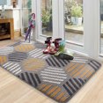 thumbnail image 1 of Hweilai Entry European Doormat, 50x80cm, Indoor Doormat, Washable Inside Heavy Duty Non-Slip Entry Rug, Shoe Scraper, Absorbent Thin Doormat Carpet, 1 of 5