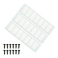 thumbnail image 1 of Unique Bargains Cache-Ventilation de Porte 12 x 3 Pouces, 3 Pcs Ventilation de Grille Robuste, 1 of 7