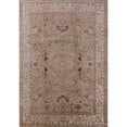 thumbnail image 1 of Ahgly Company Machine Washable Indoor Rectangle Industrial Modern Khaki Rose Pink Area Rugs, 4' x 6', 1 of 7