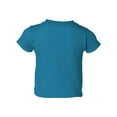 thumbnail image 3 of Couver 5-Pack Toddler Baby Girls Boys Cotton Jersey Short-Sleeve T-Shirt, Activewear, Cobalt, 2T, 3 of 5
