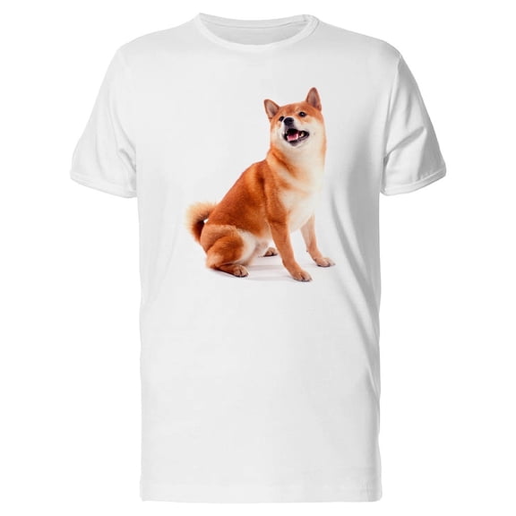 Shiba Inu Is Looking Away Tee Men's -Image by Shutterstock