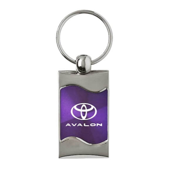 Toyota Avalon Keychain & Keyring - Purple Wave