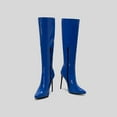 thumbnail image 4 of Mostsola Knee High Boots Women Stiletto Pointed Toe Tall Boots Sexy Leather Zip up High Heels, 4 of 9