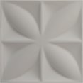 thumbnail image 5 of Ekena Millwork 11 7/8"W x 11 7/8"H Helene EnduraWall Decorative 3D Wall Panel, Universal Pearl Metallic Sea Mist (12-Pack for 11.76 Sq. Ft.), 5 of 6