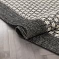 thumbnail image 3 of Well Woven Velna Beige Kilim-Style Weave Tribal Border Area Rug 5x7 (5'3" x 7'3"), 3 of 8