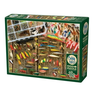 Buffalo Games 1000-Piece Dominic Davison Evening Fishing Jigsaw Puzzle