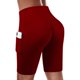 thumbnail image 5 of Jacenvly New Womens Shorts Clearance Summer Loose Solid Mid Waisted Sports Shorts with Pocket Comfort Soft Expandable Waist Women Yoga Shorts, 5 of 7