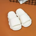 thumbnail image 2 of purcolt Slides for Kids, Bathroom Shower Slippers for Boys Girls, Non-Slip Summer Beach Pool Shoes, Comfy Thick Sole Slide Sandals, 2 of 3