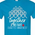 thumbnail image 4 of Inktastic Together, We Fight Diabetes Awareness T-Shirt, 4 of 5