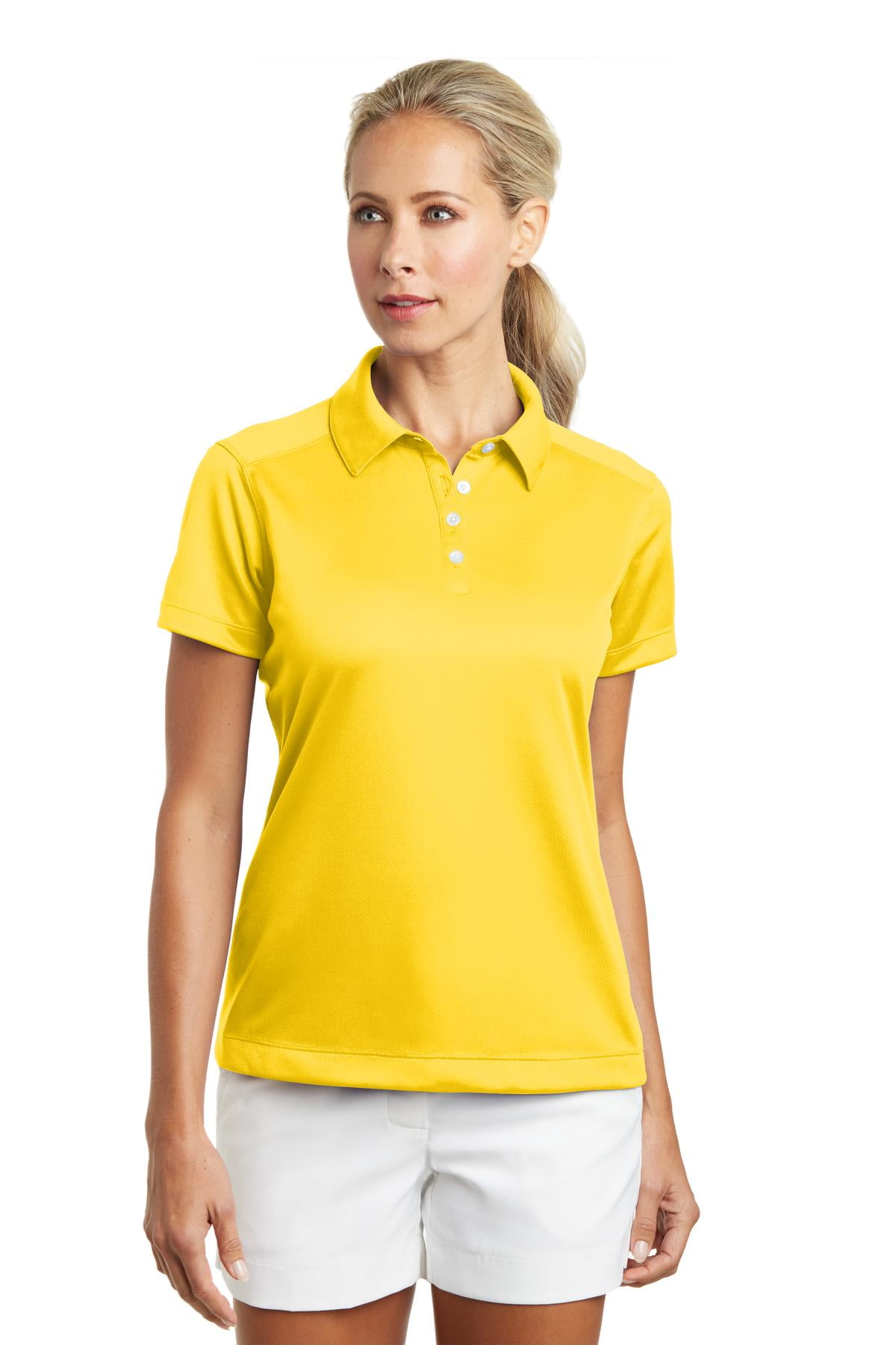 Nike Ladies Dri-FIT Pebble Texture Polo 