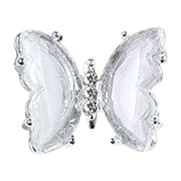 Accesorios para decoración de uñas, joyería para decoración de uñas, hielo, metal transparente, uñas de cristal tridimensionales, diamantes de imitación, cristal tridimensional.