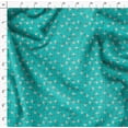 thumbnail image 4 of Soimoi Green polyester Crepe Fabric Check & Floral Printed Craft Fabric by The Yard 42 Inch Wide, 4 of 6