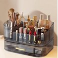 thumbnail image 1 of Organizador de maquillaje SpaceLuxe con cajones y cepillo giratorio de 360°, 1 of 5