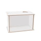 thumbnail image 5 of Caja de baño de arena para hámster, caja de excavación para hámster, cama de acrílico transparente, refugio de descanso y escondite 25cmx15cmx15cm, 5 of 9