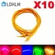 thumbnail image 2 of 10 piezas de filamento flexible LED COB DC 3 V 38 mm 60 mm 95 mm 80 mm 130 mm, piezas de lámpara de bombilla Edison retro, tira de iluminación de diodo LED para decoración, 2 of 5