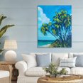 thumbnail image 3 of Stupell Industries Tropical Cerulean Sky & Palms Canvas Art, 36 x 48, by Dan Meneely, 3 of 8