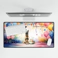 thumbnail image 4 of Happy Birthday to Belgian Malinois Kitten Party Balloons Cake Desk Mat Full Keyboard Mouse Pad Sheepdog Dog Lover Gifts Large Mousepad - 00027, 4 of 5