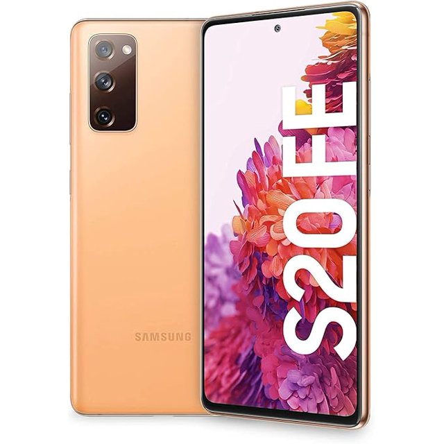 Samsung Galaxy S20 FE 5G 128GB Unlocked Smartphone (Cloud Orange) Certified Refurbished Excellent Condition