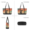 thumbnail image 6 of FORMRS Canvas Laptop Tote Bag for Women with 15.6" Computer Compartments Shoulder Handbag, Astronaut in Rain, 6 of 7