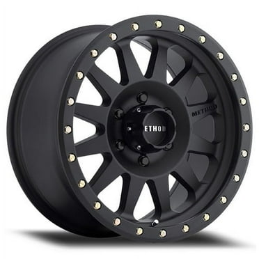 Method Race Wheels MR304 Double Standard 16x8 8x165.1 0et 130.81mm Matte Black Wheel Fits select: 1988-1997 FORD F350, 1992-2019 FORD ECONOLINE