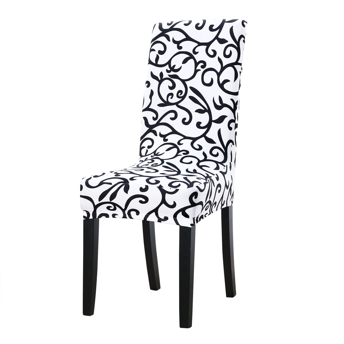 Spandex Dining Chair Slipcover, Animal Print Parson Chair Slipcovers