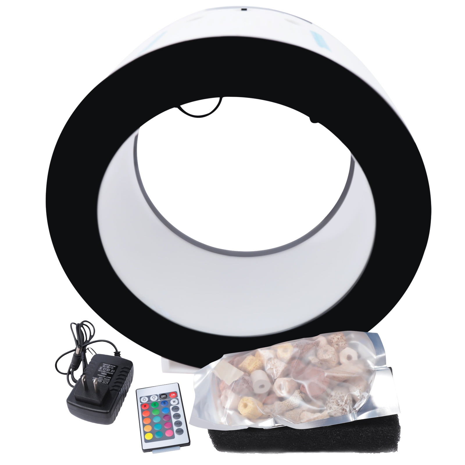 For Real Live Jellyfish Round Fish Tank Desktop Jellyfish Aquarium Tank Kit