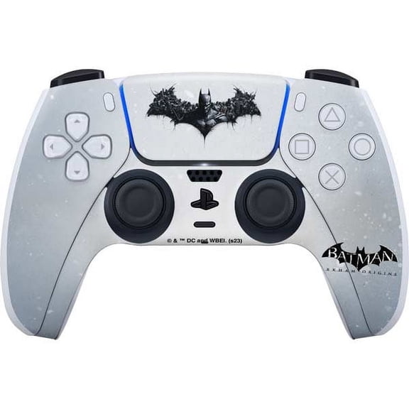 Skinit DC Comics Arkham Origins Arkham Logo PS5 Controller Skin