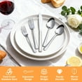 thumbnail image 6 of Mainstays 49-Piece Stainless Steel Flatware Set with Tray Organizer, Service for 8, 6 of 13
