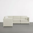 thumbnail image 5 of CHITA Oversized Modular Sectional Sofa Set,Sofa Couch with Reversible Chaise,Modern Modular Sofa for Living Room, 5 of 8