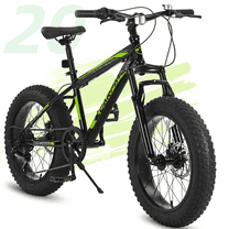 ​Ambifirner 20 Inch Mountain Bike Shimano 7-Speed Dual-Disc Brake Alloy Bicycle​​
