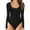 F-61Black485, variant on Womens Crew Neck Long Sleeve Bodysuit Comfortable Slim Body Suits Women Onesie Soft Female Solid Color Dailywear