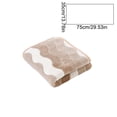thumbnail image 3 of Toalla Extragrande de Felpa Gruesa - Toalla Facial Suave con Textura Ondulada - Toalla de Baño Absorbente para Uso Diario En El Hogar - Toalla Corporal de Secado Rápido para La Ducha - Toalla Suave c, 3 of 6