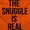Orange, variant on The Snuggle Is Real Funny Pun Cute Toddler Boy Girl T Shirt Infant Toddler Brisco Brands 12M