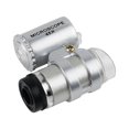 thumbnail image 4 of Wisewang 45X Pocket Microscope Foldable Replacement Battery Powered Zoomable LED On/Off Switch Magnifier Magnifying Glass, 4 of 6