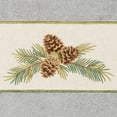 thumbnail image 4 of Linum Home Textiles 3-Pieces Nature Turkish Cotton Embellished Towel Set, 27" x 54", Gray, 4 of 9