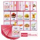 thumbnail image 2 of 33 unids/set de comida, regalos para niños, tarjetas Flash en inglés, tarjeta de bolsillo, juguetes educativos de aprendizaje para bebés, preescolar, 2 of 5