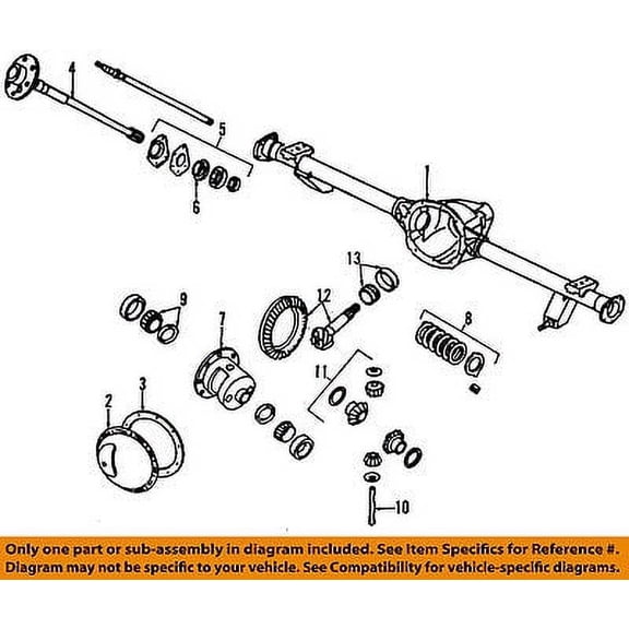 CHRYSLER OEM Rear-Axle Bearings J8134586AB