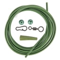 thumbnail image 4 of GLFILL 5x Pre Rigged Rig Tube Helicopter Chod Hair Rigs Swivel Carp Fishing Accessories Tackle Links Leader Tail Rubber Line Aligner Green, 4 of 9