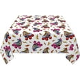 60X60 Inch Table Cloths For Square Tables, Color Roller Skates