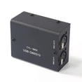 thumbnail image 2 of USB to DMX512 LED Light Control Stage Lighting Controller Channels Decoder Module with CD, 2 of 5