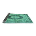 thumbnail image 2 of Ahgly Company Indoor Rectangle Persian Light Blue Traditional Area Rugs, 4' x 6', 2 of 4
