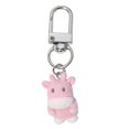 thumbnail image 1 of 3D Cartoon Dog Keychain Pendant Cute Animal Keyring Phone Charm Resin Phone Lanyard Bag Ornament for Women and Girls, 1 of 4
